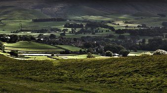 countryside dales in England