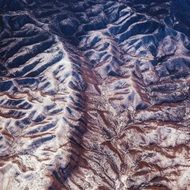 abstract natural soil pattern on earth