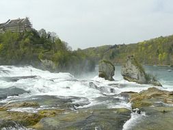 Rhine falls in Germany