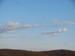 balloon hot landscape