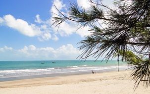 Wonderful sea beach view