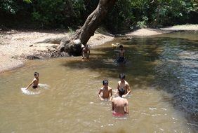 mountain water pool