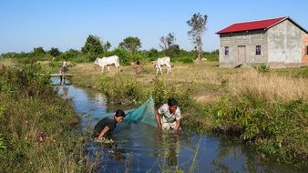 fishing in cambodia