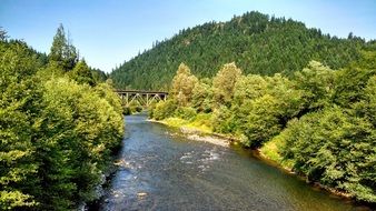 river in the northwest to the oregons