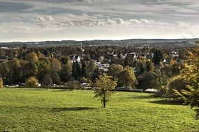 distant view of chemnitz