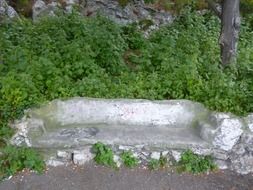 bank natural stone