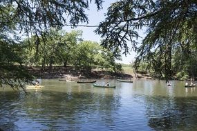 canoeing water river