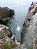 coastal cliffs in the atlantic