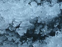 winter ice crystal