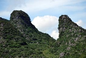 Summit of the mountains