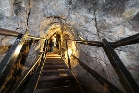 mountain catacomb underground