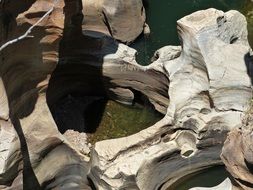 Drakensberg mountains in the South Africa