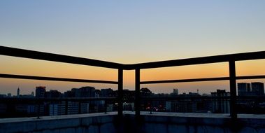 view from the observation deck to beijing