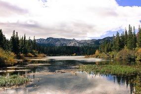 lake scenery mammoth