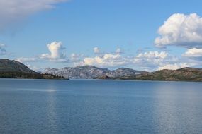 lake laberge brine yukon canada