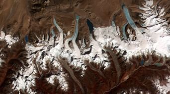 himalaya bhutan glacier