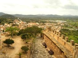 building on Majorca Spain