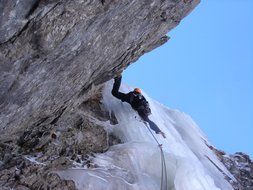 ice climbing