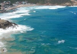 Ocean coast in South Africa