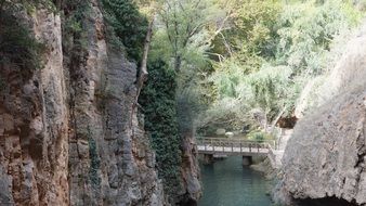 riverscape at the river stone monastery