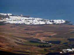 landscape of lanzarote Canary Islands