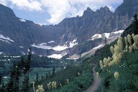 terrific mountains glacier