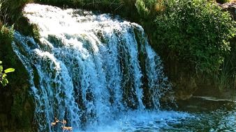 waterfall in Spain