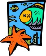 sea life cartoon drawing