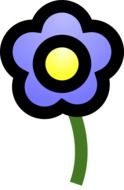 garden spring summer flower drawing