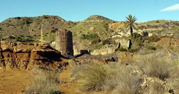 ancient roman ruins, Spain, Cartagena