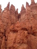 Red Rock in the picturesque canyon