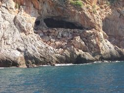 wonderful rock cave