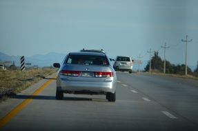 car road highway landscape outdoor