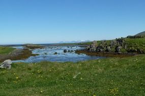 wild north landscape, iceland, vatnsnes