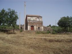 stone house in sicily