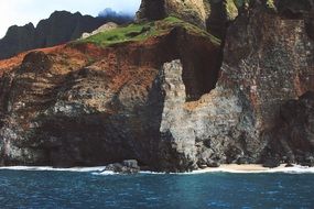 cliffs rocks mountains