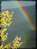 rainbow after the storm