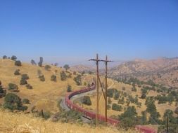 California peaceful landscape