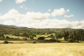 rural hilly landscape