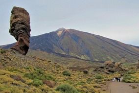 Mount Teide is a volcano on Tenerife