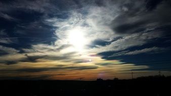 Sunset in Lower Austria