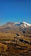 St Helens volcano mountain, skamania county