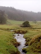 creek in the countryside of England