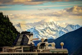 Mendenhall Glacier in Alaska