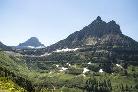 mountains in parque nacional los glaciares