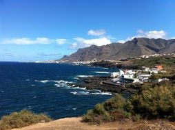 coastline of tenerife island