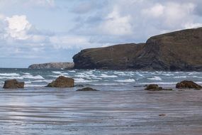 Rocks on a coast