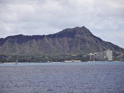 view of diamond head in hawaii