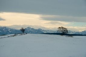 Germany winter nature