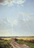 canvas of a Ivan Shishkin
